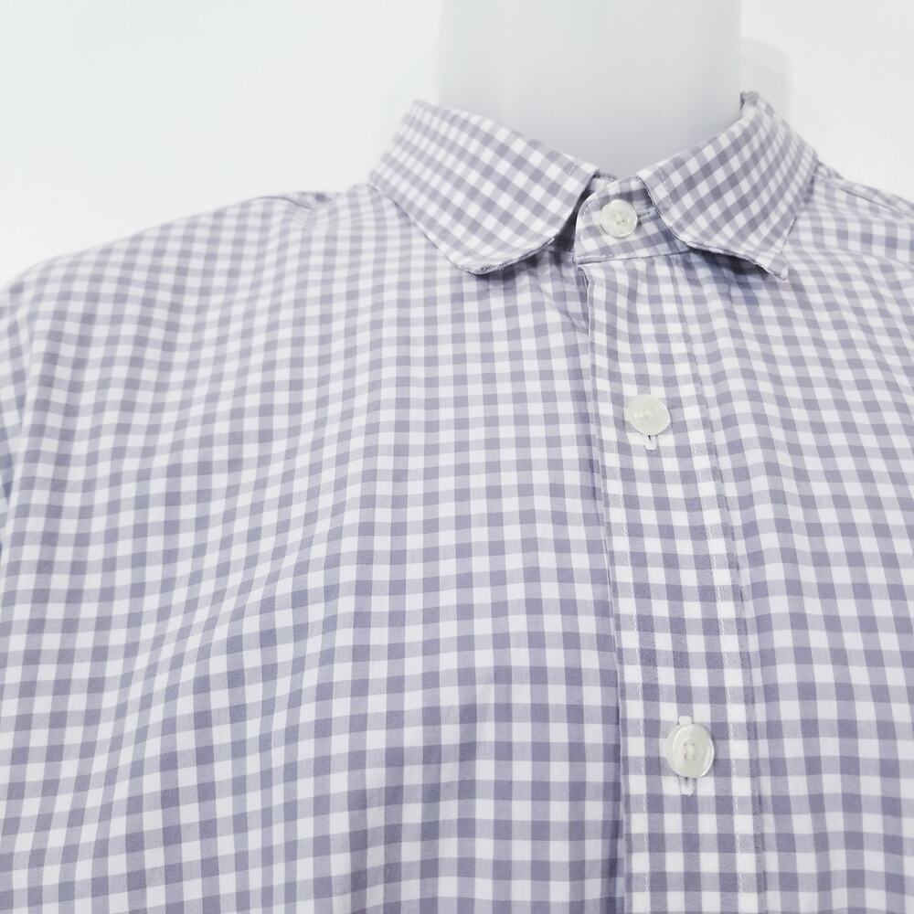 Untuckit Plaid Print Button Front Long Sleeves Co… - image 5